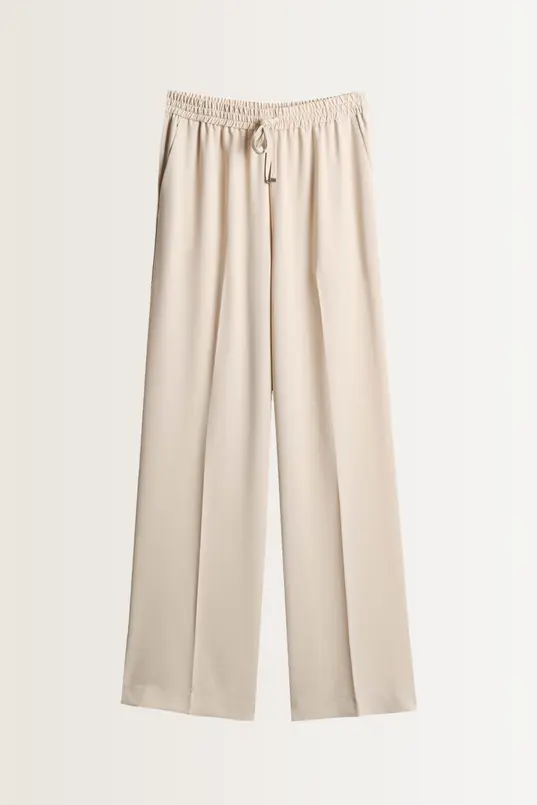 Wijde broek met plooidetail Someday