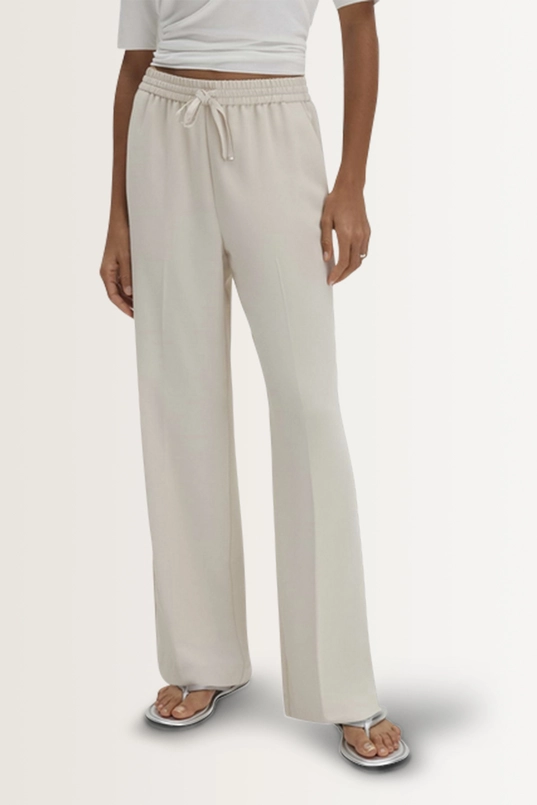 Wijde broek met plooidetail Someday