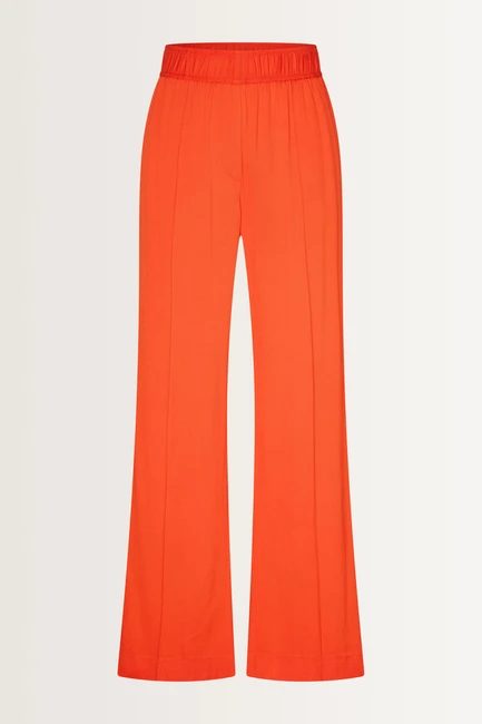 Wijde broek pintuck details