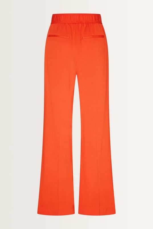 Wijde broek pintuck details