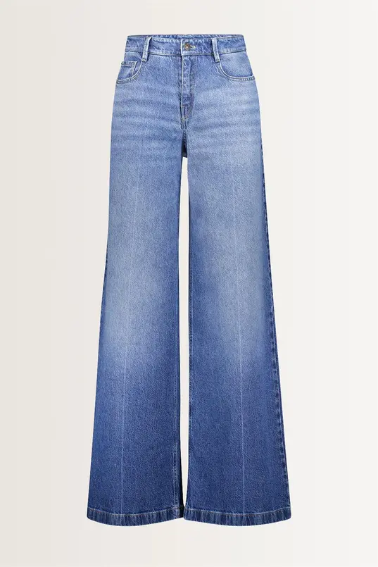 Wijde denimbroek met hoge taille Uletta Gardeur