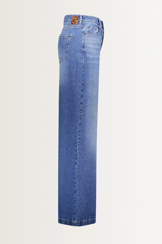 Wijde denimbroek met hoge taille Uletta Gardeur