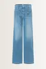 Wijde jeans met kanten details Ada Cambio