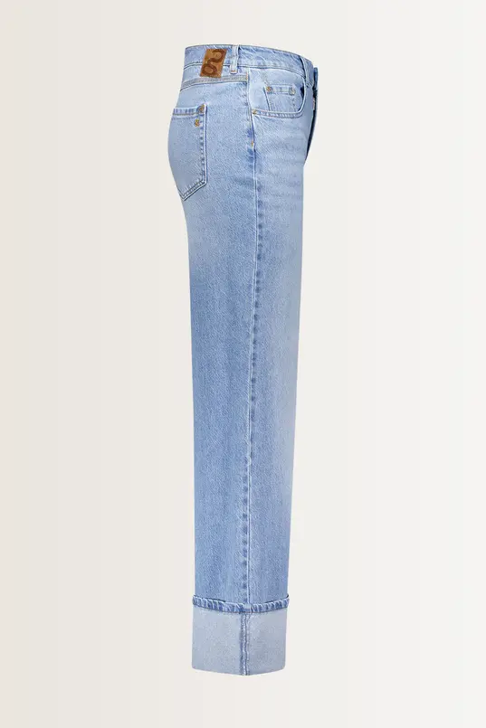 Wijde jeans met omslag FELIZA5 Gardeur