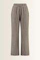Wijde jersey broek met naaddetail Tenda Max Mara Weekend