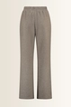 Wijde jersey broek met naaddetail Tenda Max Mara Weekend
