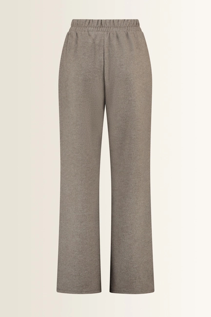 Wijde jersey broek met naaddetail Tenda Max Mara Weekend