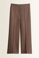 Wijde linnenblend broek Celino cropped linen Someday