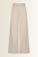Wijde pantalon met ceintuur