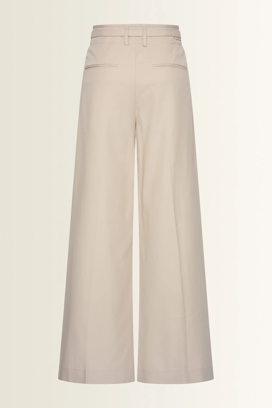 Wijde pantalon met ceintuur