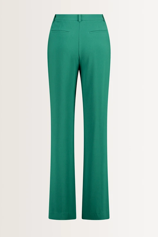 Wijde pantalon met persvouwen