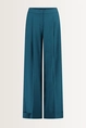 Wijde pantalon van wolmix