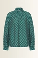 Wijdvallende blouse met grafische print