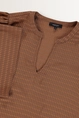 Wijdvallende blouse met V-hals