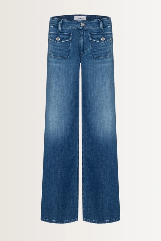 Wijdvallende denim jeans Aimee Cambio