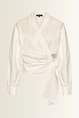 Wikkelblouse strikceintuur