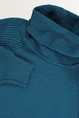 Wolblend jurk met colkraag