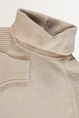 Wolblend jurk met colkraag
