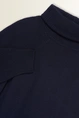 Wolblend jurk met colkraag