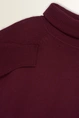 Wolblend jurk met colkraag