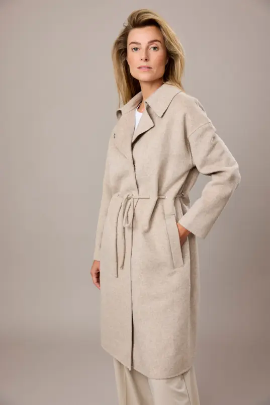 Wollen mantel MAURA