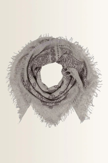 Wollen sjaal met paisley dessin FRAAS
