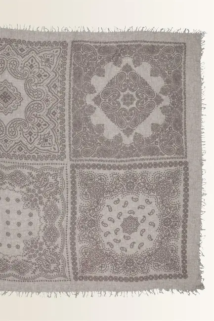 Wollen sjaal met paisley dessin FRAAS