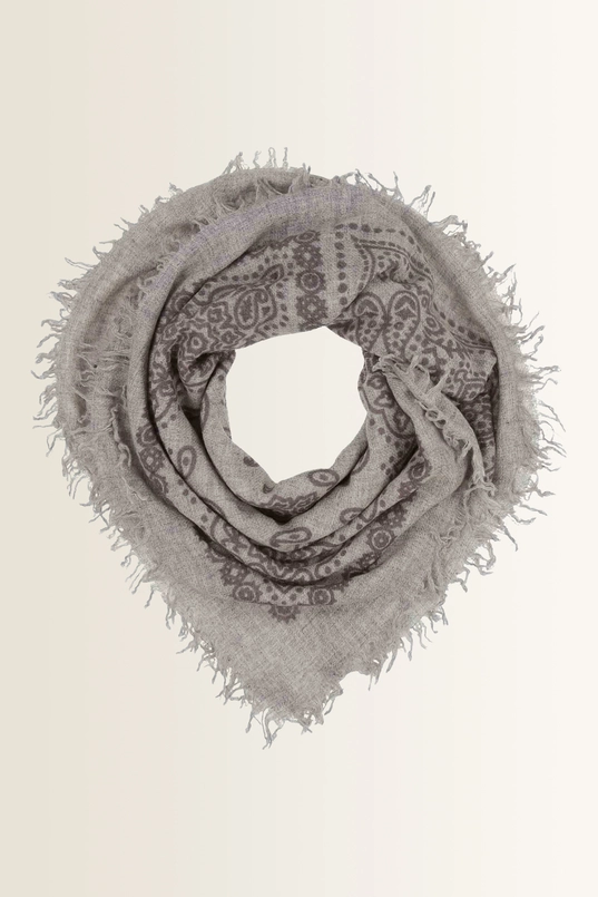 Wollen sjaal met paisley dessin FRAAS