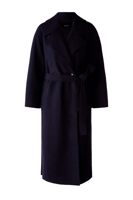 Wollen trenchcoat OUI