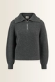 Wollen trui met metalen ritssluiting Laser Max Mara Weekend
