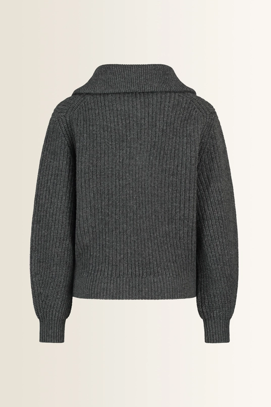 Wollen trui met metalen ritssluiting Laser Max Mara Weekend