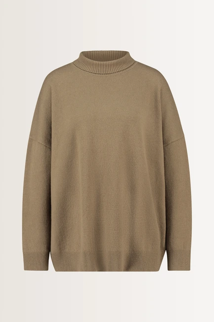 Wollen turtleneck trui