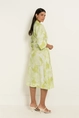 Wrapdress met printdessin