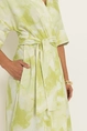 Wrapdress met printdessin
