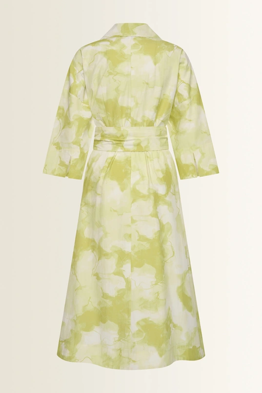 Wrapdress met printdessin