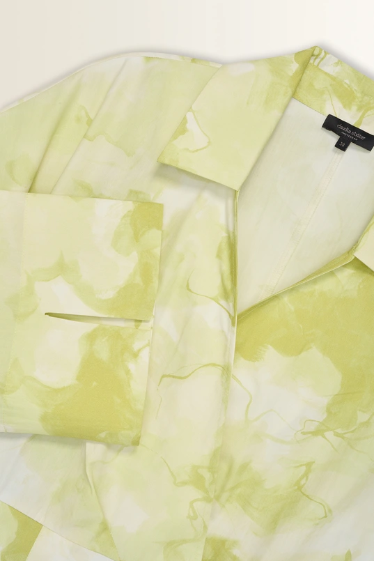 Wrapdress met printdessin
