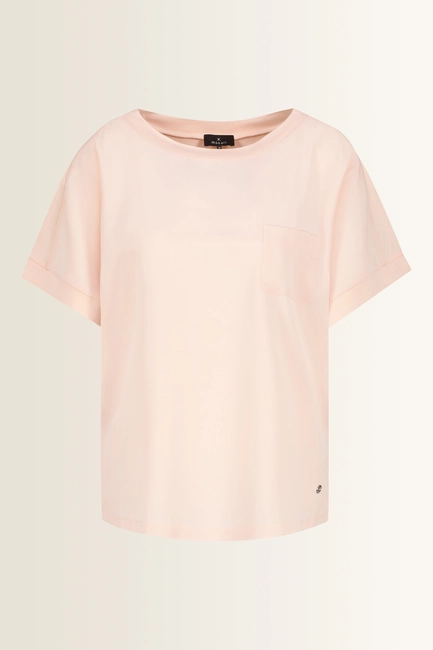 Zachte blouse met borstzakje Monari