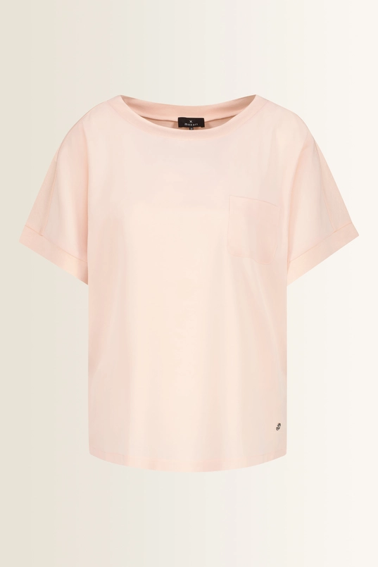 Zachte blouse met borstzakje Monari