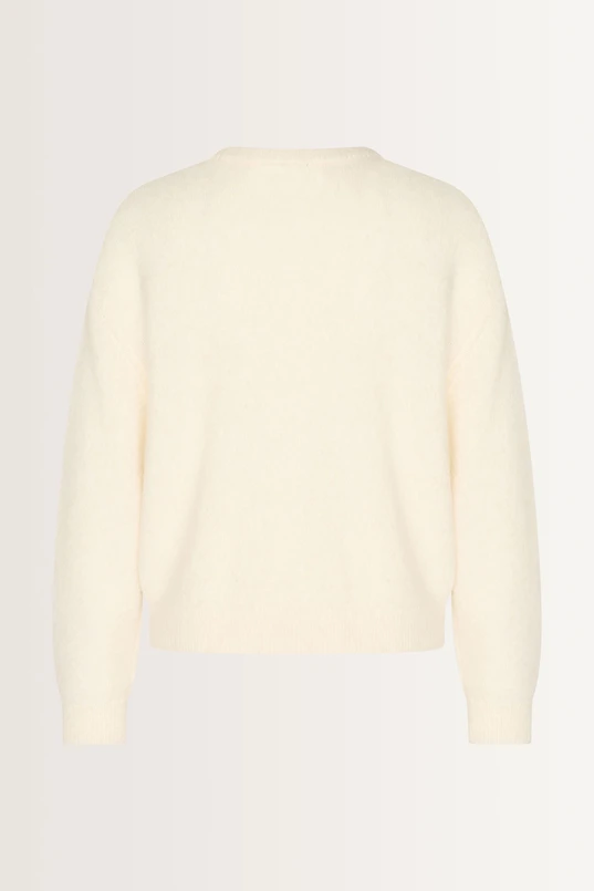 Zachte cardigan in alpacawolmix