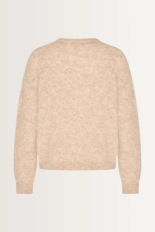 Zachte cardigan in alpacawolmix