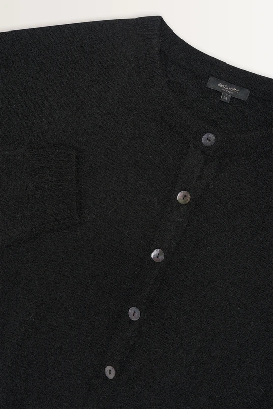Zachte cardigan in alpacawolmix