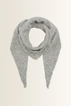 Zachte driehoeksshawl met subtiele glitter FRAAS