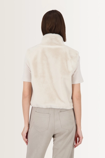 Zachte furlook bodywarmer Monari