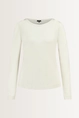 Zachte top van modal en cashmere