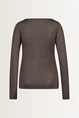 Zachte top van modal en cashmere