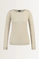 Zachte top van modal en cashmere