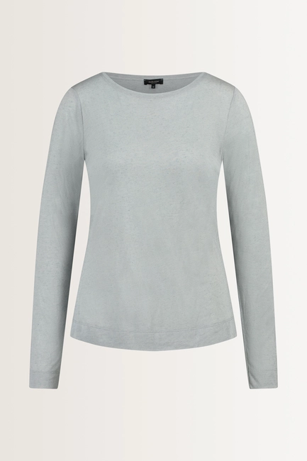Zachte top van modal en cashmere