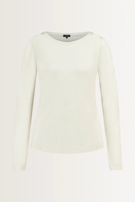 Zachte top van modal en cashmere