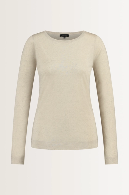 Zachte top van modal en cashmere