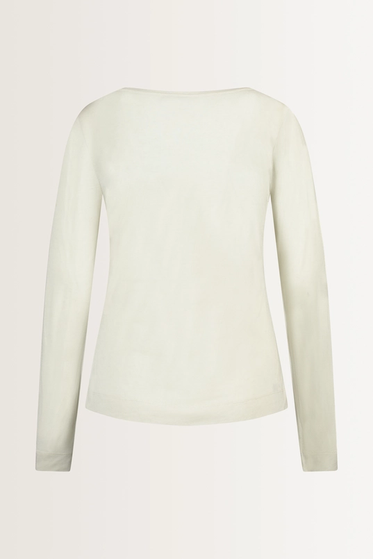 Zachte top van modal en cashmere